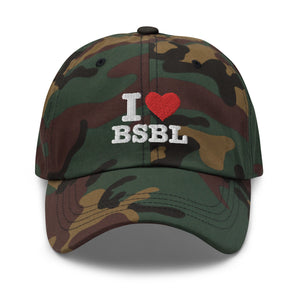 I ❤️ BSBL Dad hat