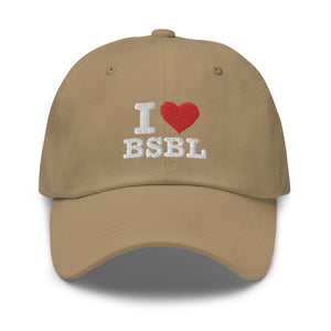 I ❤️ BSBL Dad hat