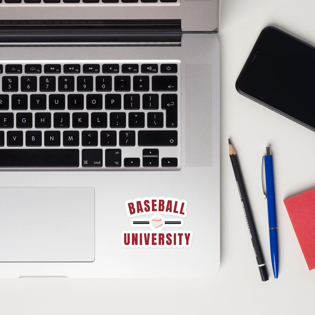 Baseball University sticker