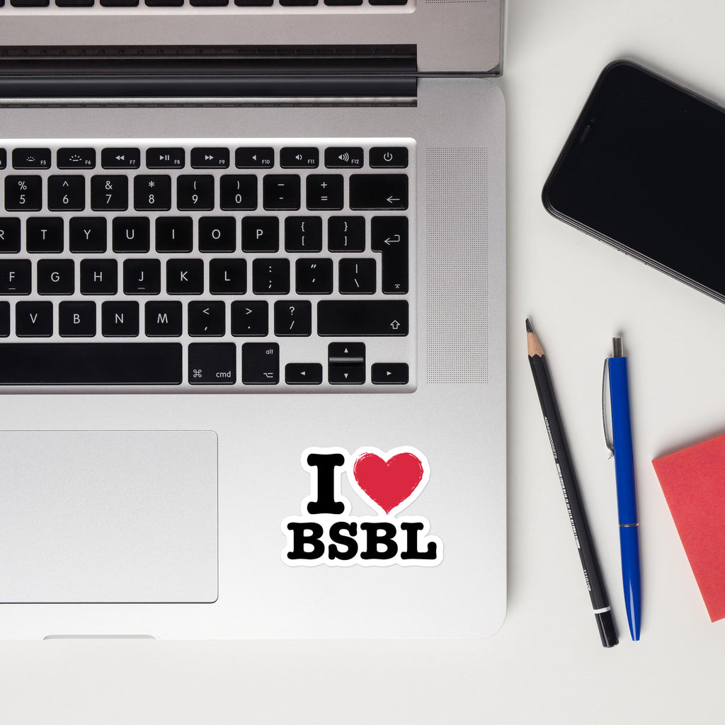 I ❤️ BSBL Sticker