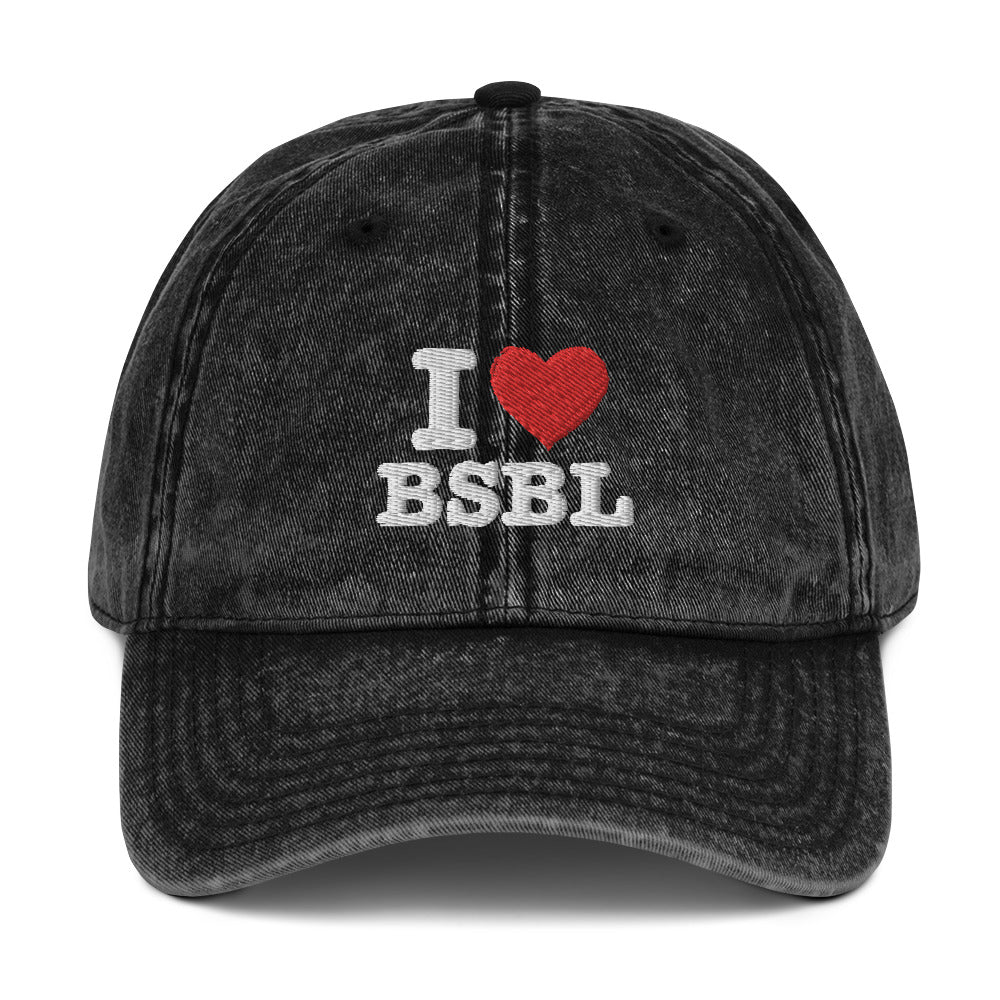 I ❤️ BSBL Dad hat