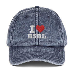 I ❤️ BSBL Dad hat