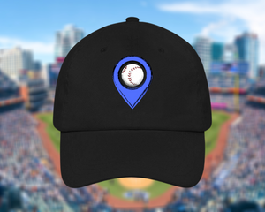 location pin | dad hat
