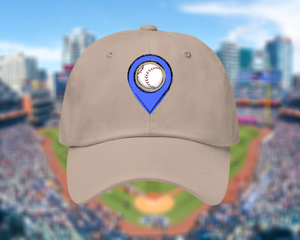 location pin | dad hat