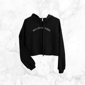Ballpark Vibes | Cropped Hoodie