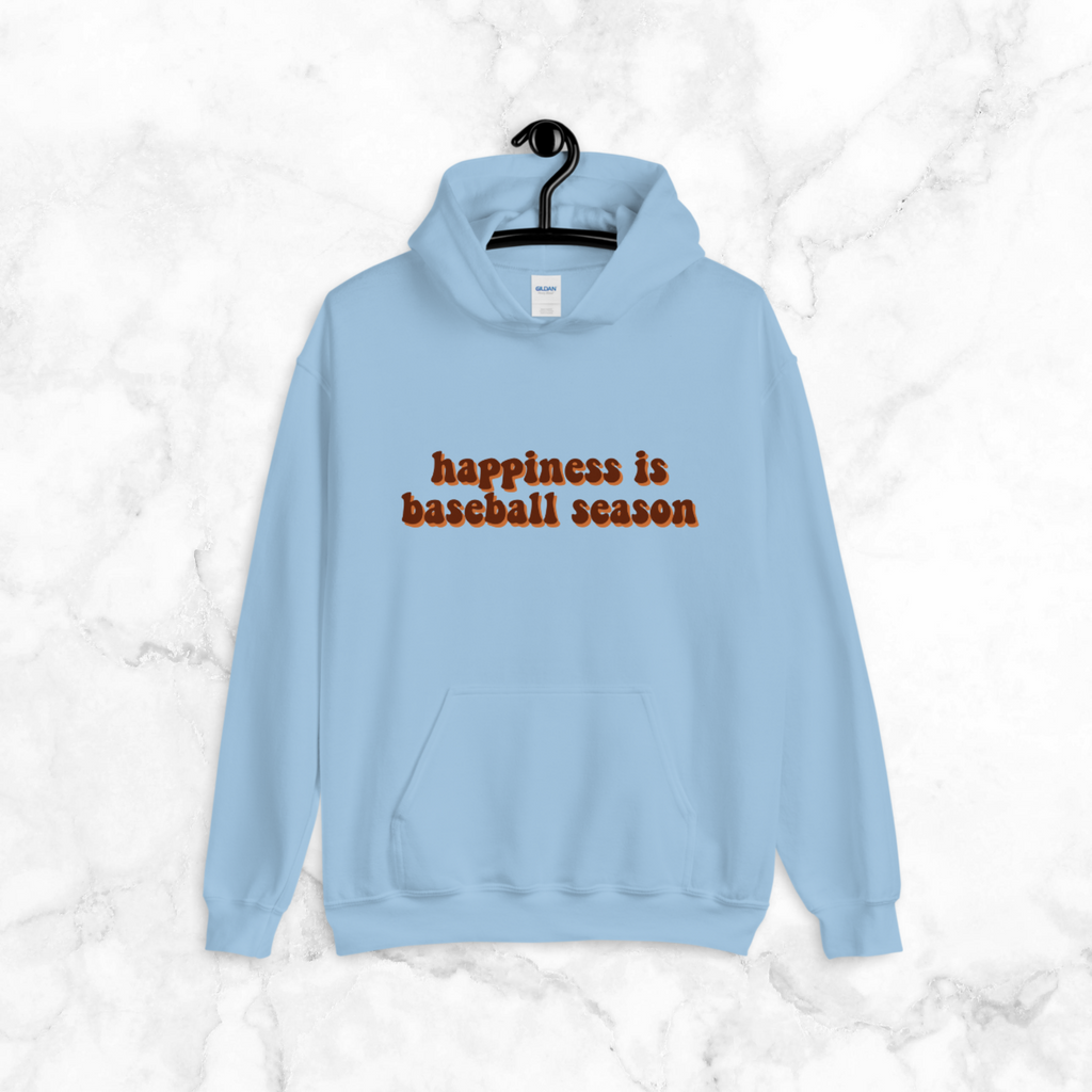 Happiness is Baseball Season | Hoodie